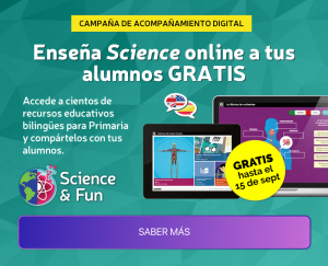 Enseña Science online a tus alumnos GRATIS